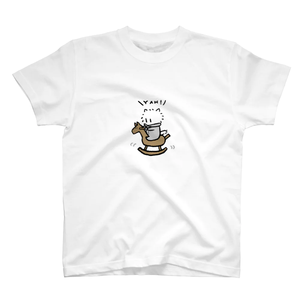 くろのプテちゃん（YAH） スタンダードTシャツ