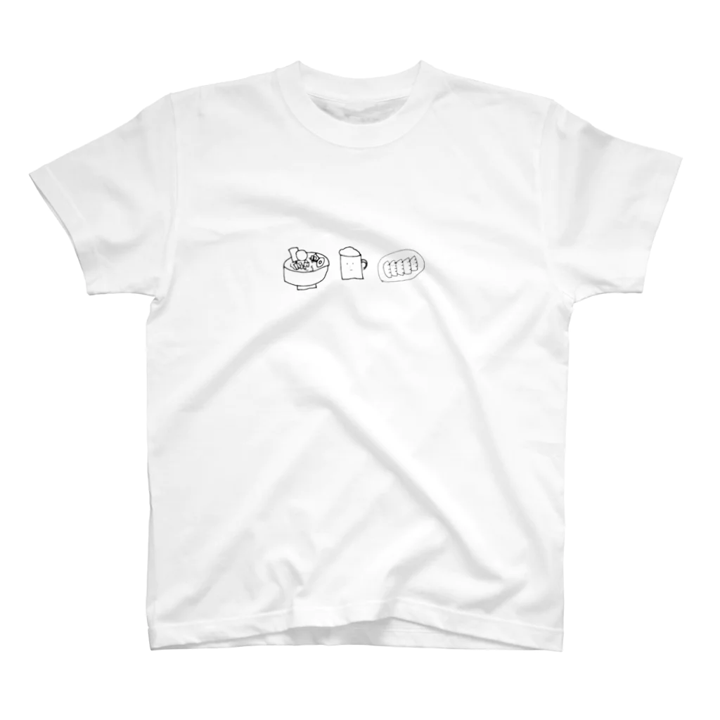 mochi_gomeの中華3点セット スタンダードTシャツ