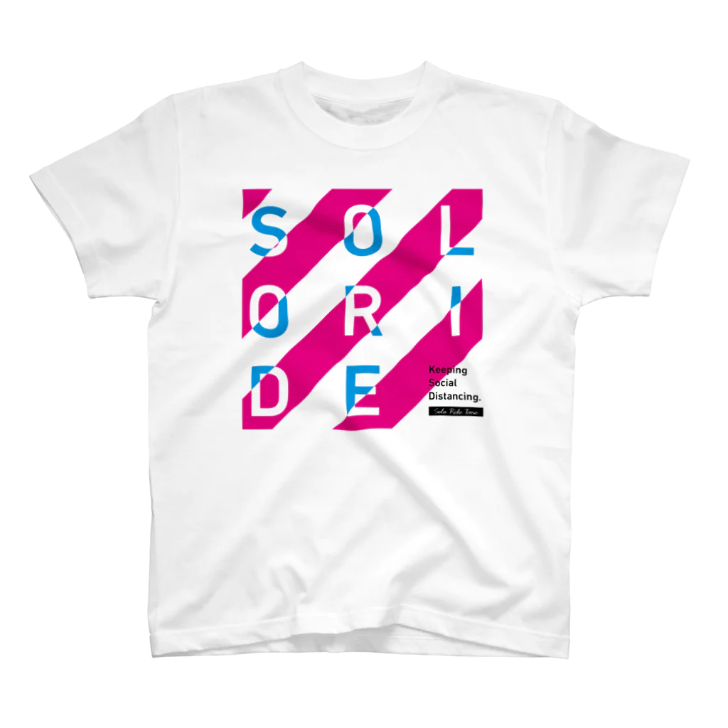 Solo Ride TimeのSOLO RIDE Tee スタンダードTシャツ