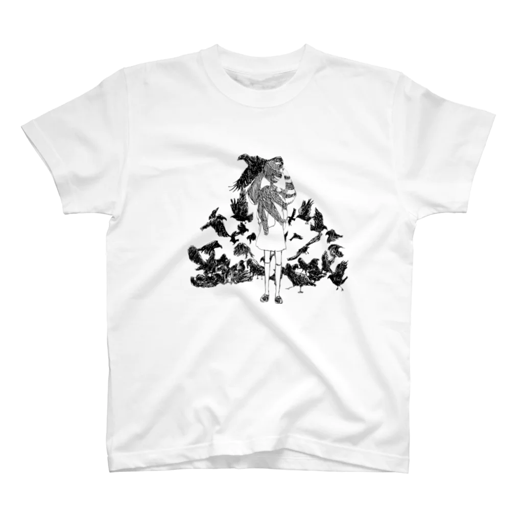 知ってるチャンのカラス時女の子 Regular Fit T-Shirt