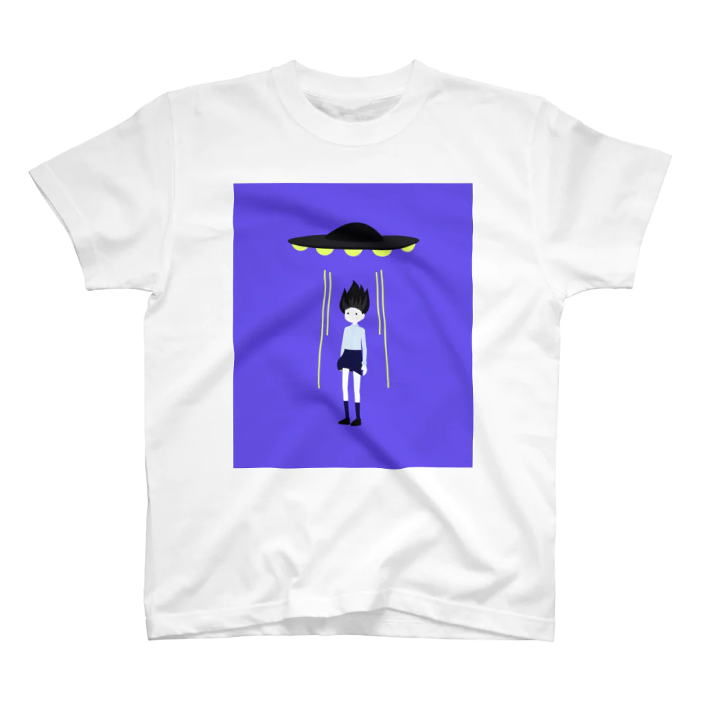 カロロロロのUFOにさらわれない Regular Fit T-Shirt