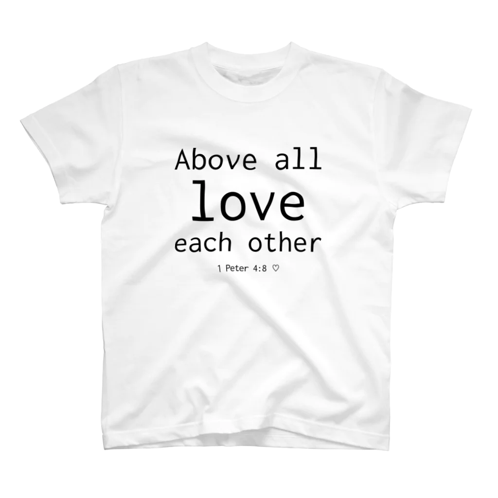 Minami NanamiのAbove all love スタンダードTシャツ