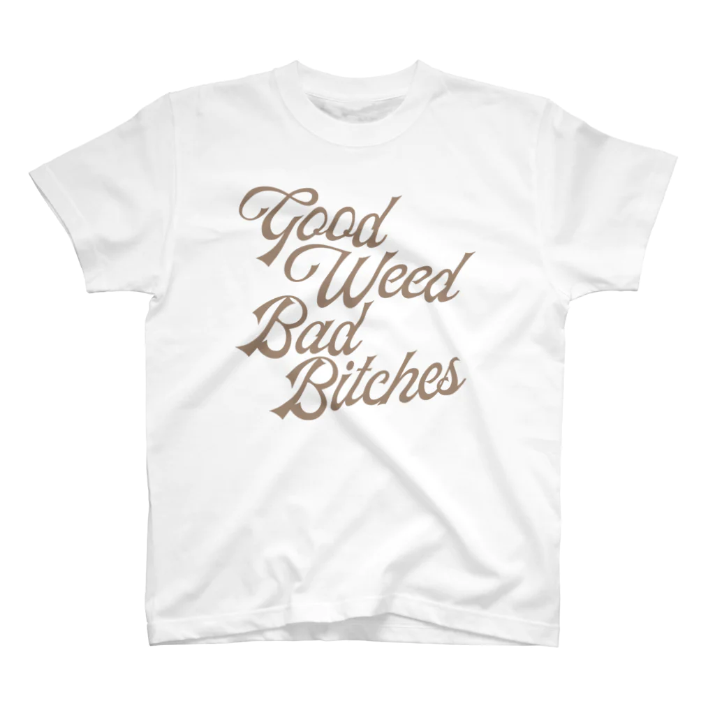 GoodTripの【GoodTrip】GoodWeedBadBitches Tシャツ 特別バージョン Regular Fit T-Shirt