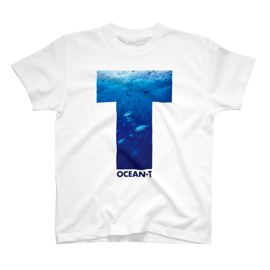 AI作家さむねこの作品集のOCEAN-T Regular Fit T-Shirt