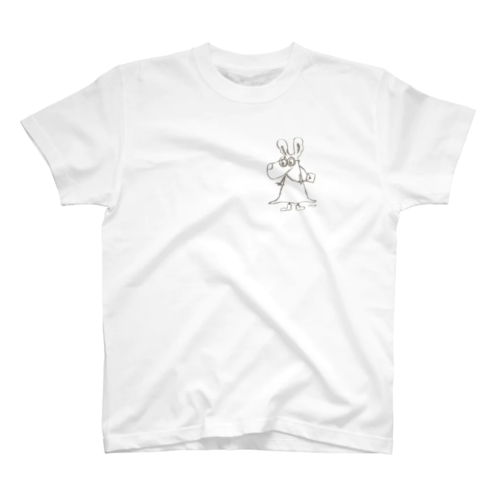 nature_natureのウサピン Regular Fit T-Shirt