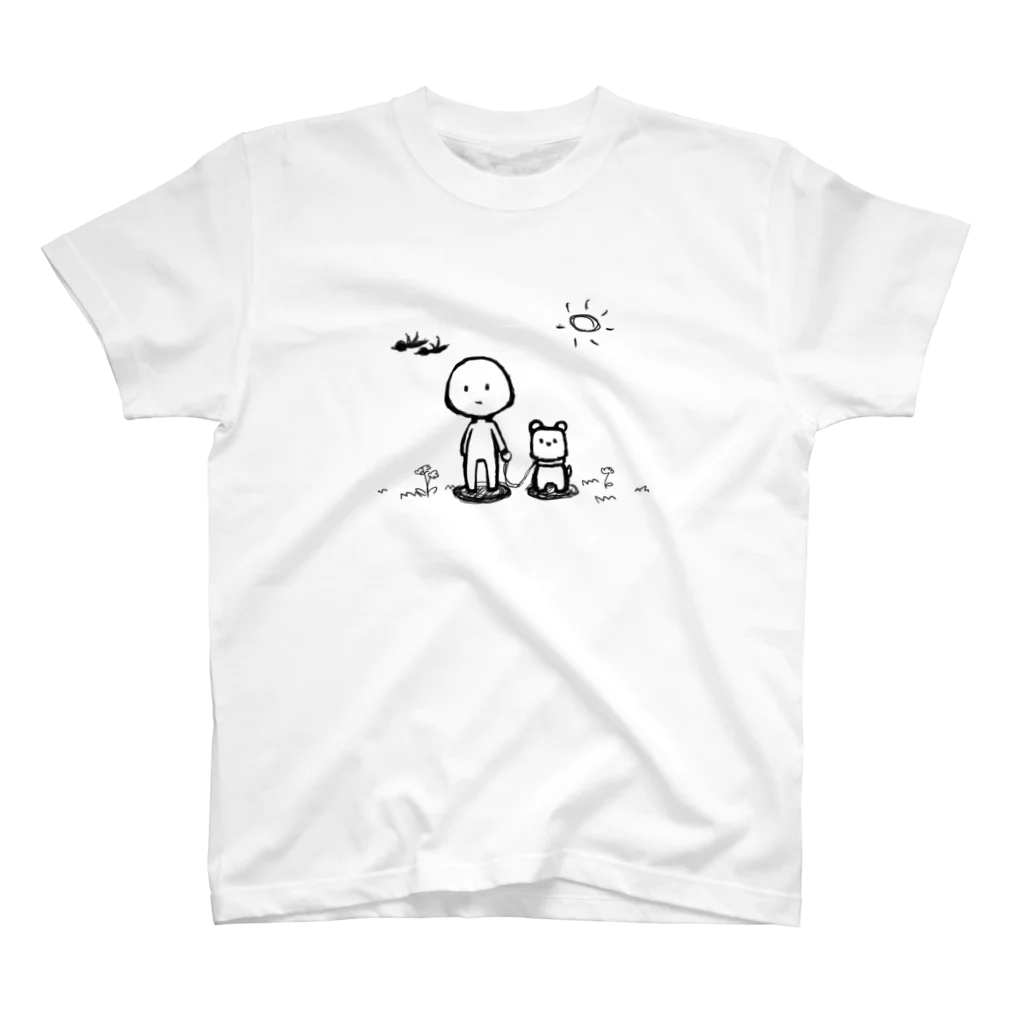 Liar Clownの犬のお散歩 Regular Fit T-Shirt