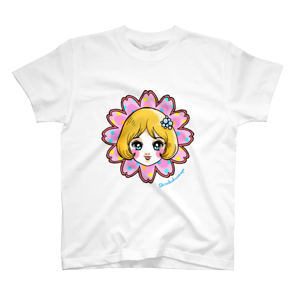 白ふくろう舎の花少女２ スタンダードTシャツ