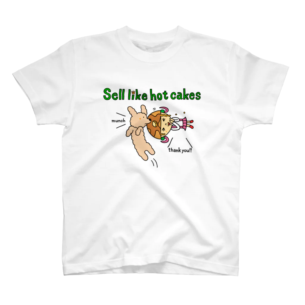 はら のちひこのSell like hot cakes Tシャツ Regular Fit T-Shirt