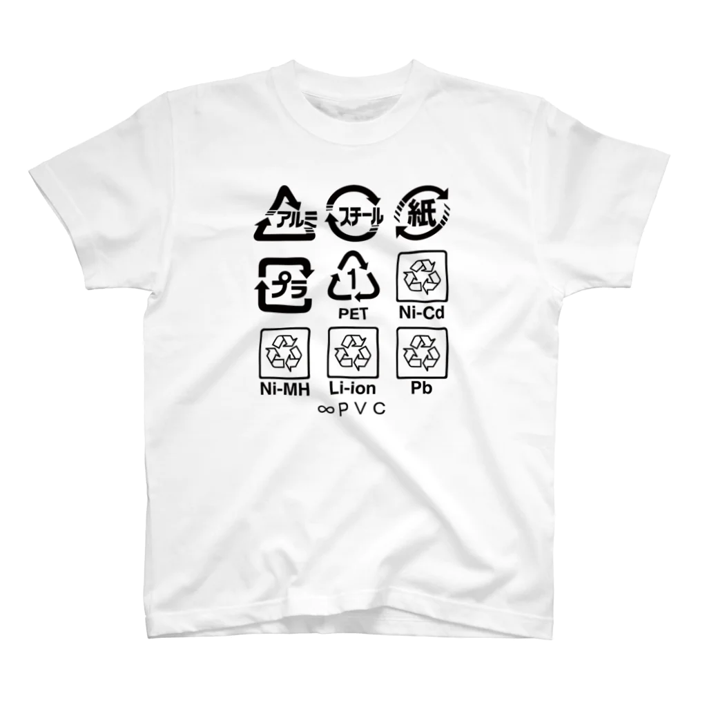 AURA_HYSTERICAのRecycle スタンダードTシャツ