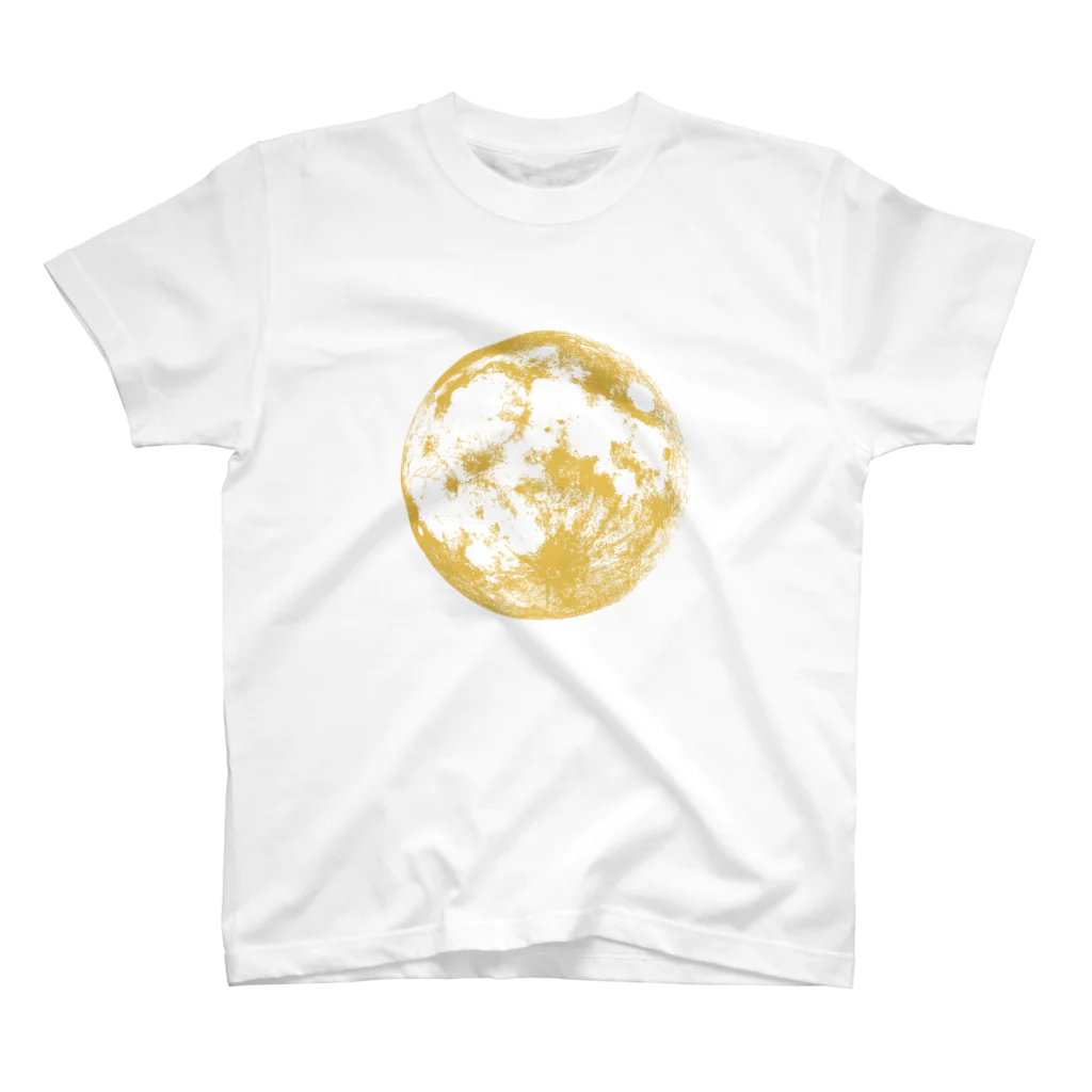 Atelier PanReoのMOON((gold スタンダードTシャツ