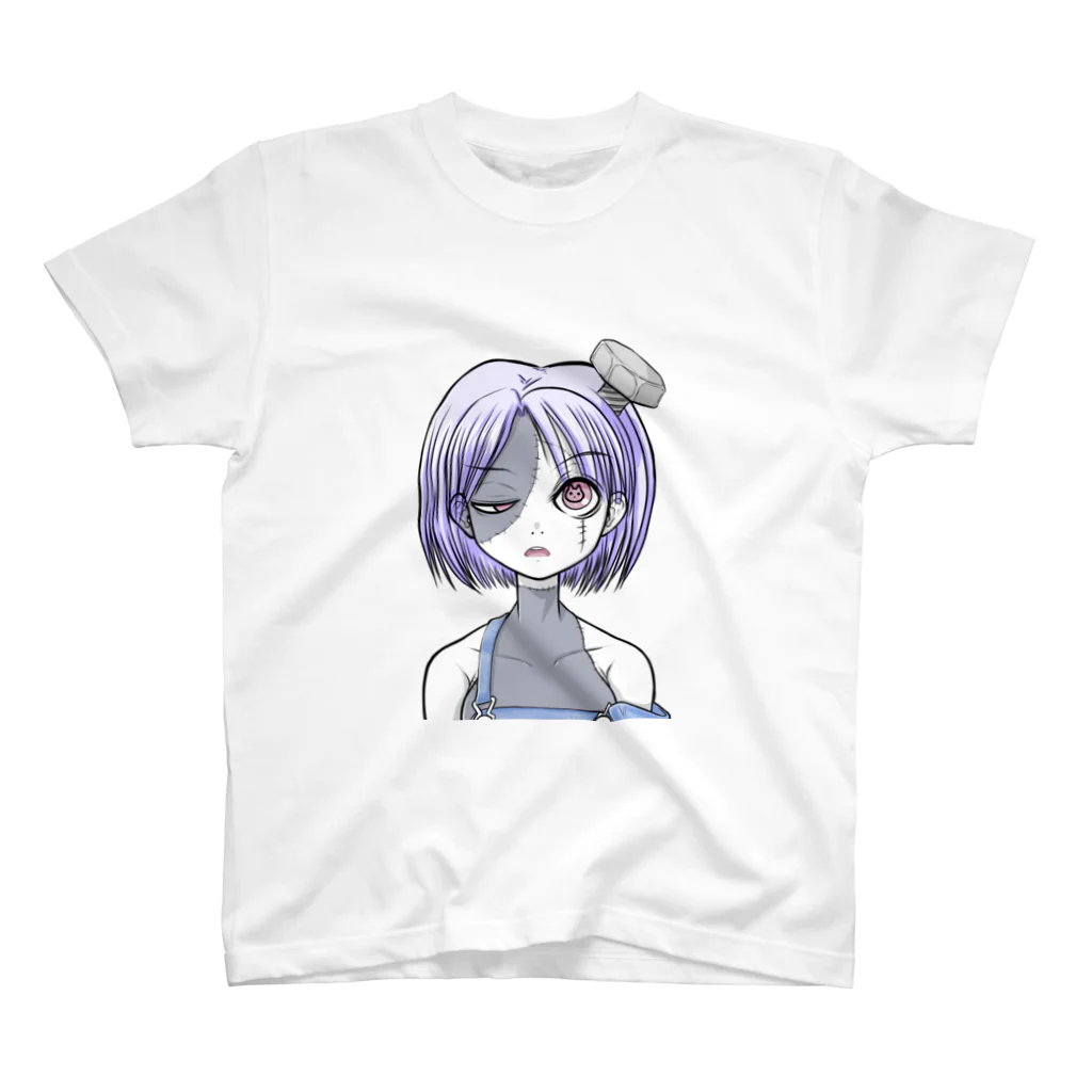 ドリルあたまの腐乱子 カラー スタンダードTシャツ