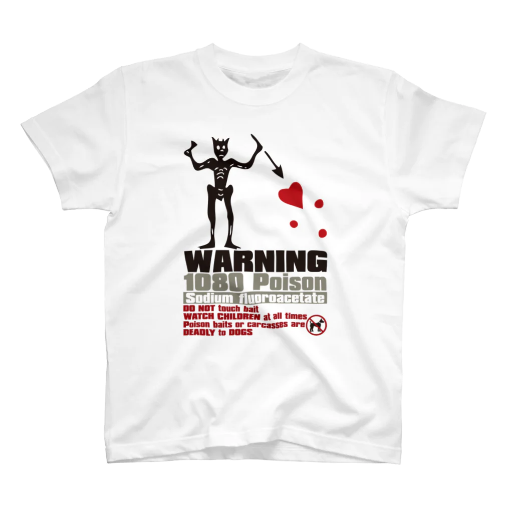 AURA_HYSTERICAのWARNING スタンダードTシャツ