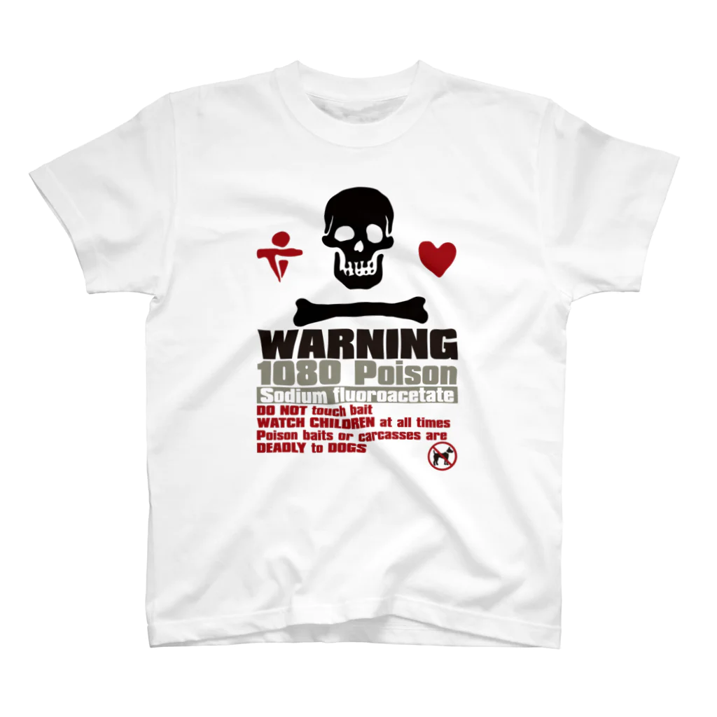 AURA_HYSTERICAのWARNING スタンダードTシャツ