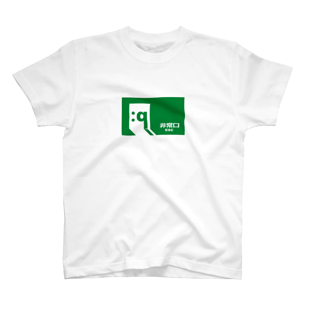 kyoh86のHow do I exit the Vim editor? Regular Fit T-Shirt