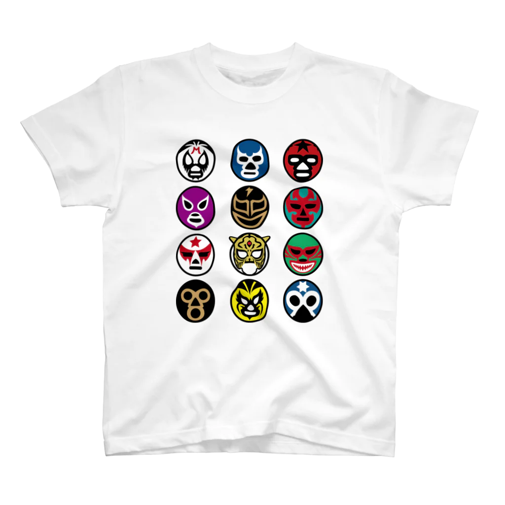 LUCHAのMASKMAN TWELVE スタンダードTシャツ