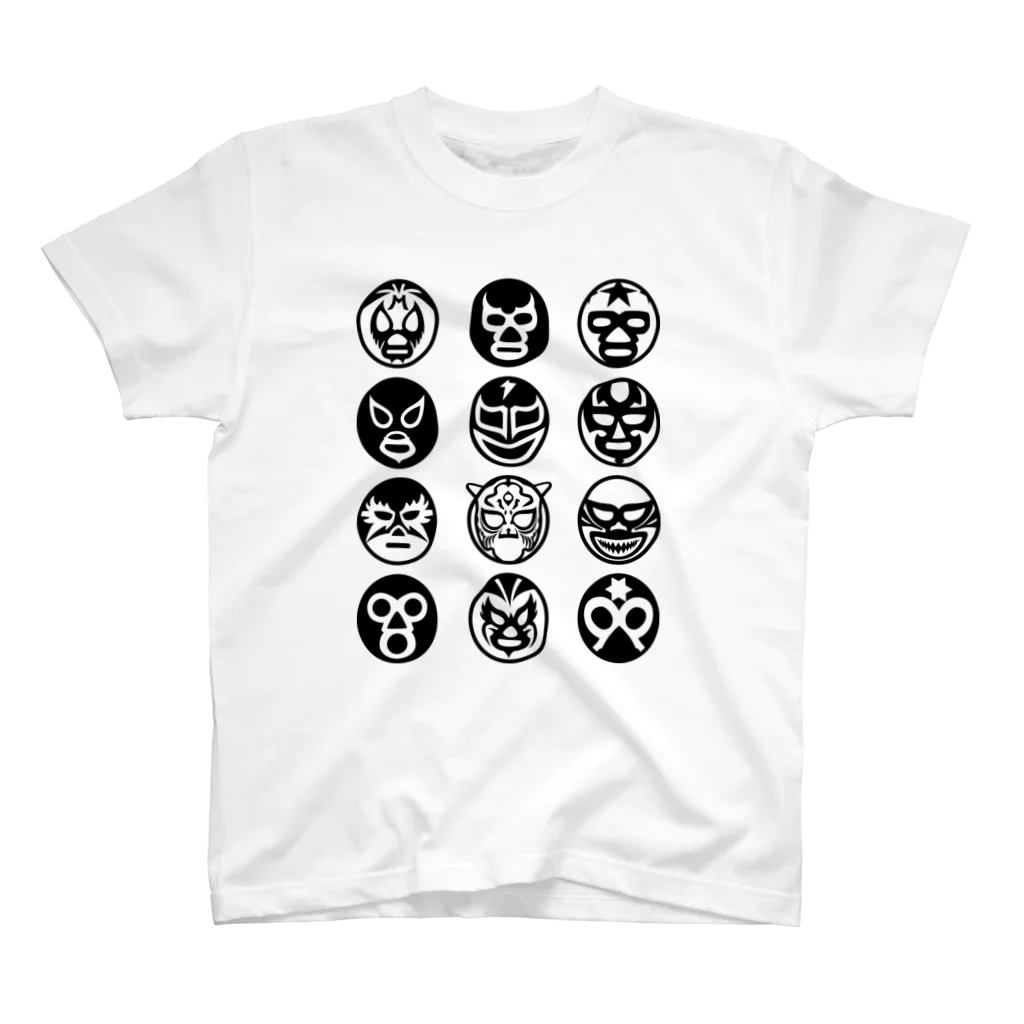 LUCHAのMASKMAN TWELVEmono スタンダードTシャツ