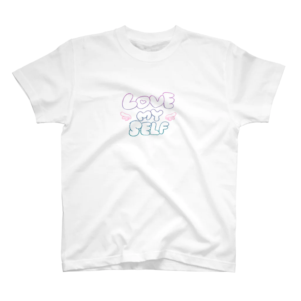 スパイラル・ハプサカキのlove my self スタンダードTシャツ