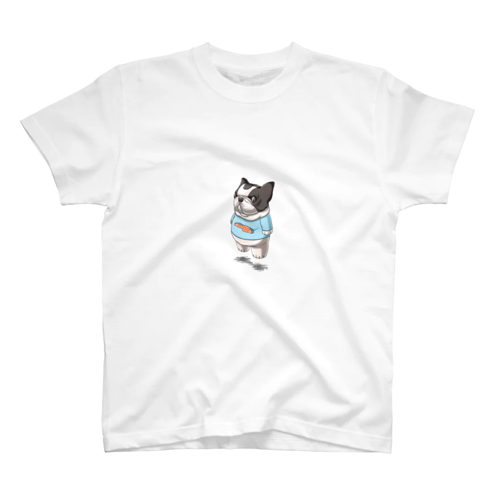 ベーコンの浮いてる犬 Regular Fit T-Shirt