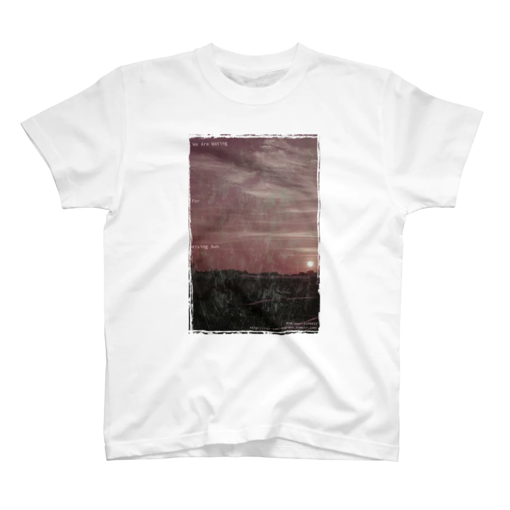 Shop GHPのWe Are Waiting for Rising Sun（その１） Regular Fit T-Shirt