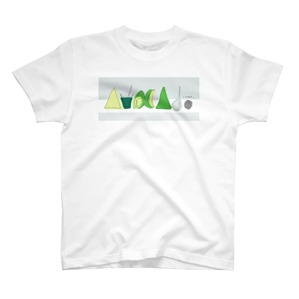 HAUOLiiiのAvocAdoロゴ スタンダードTシャツ