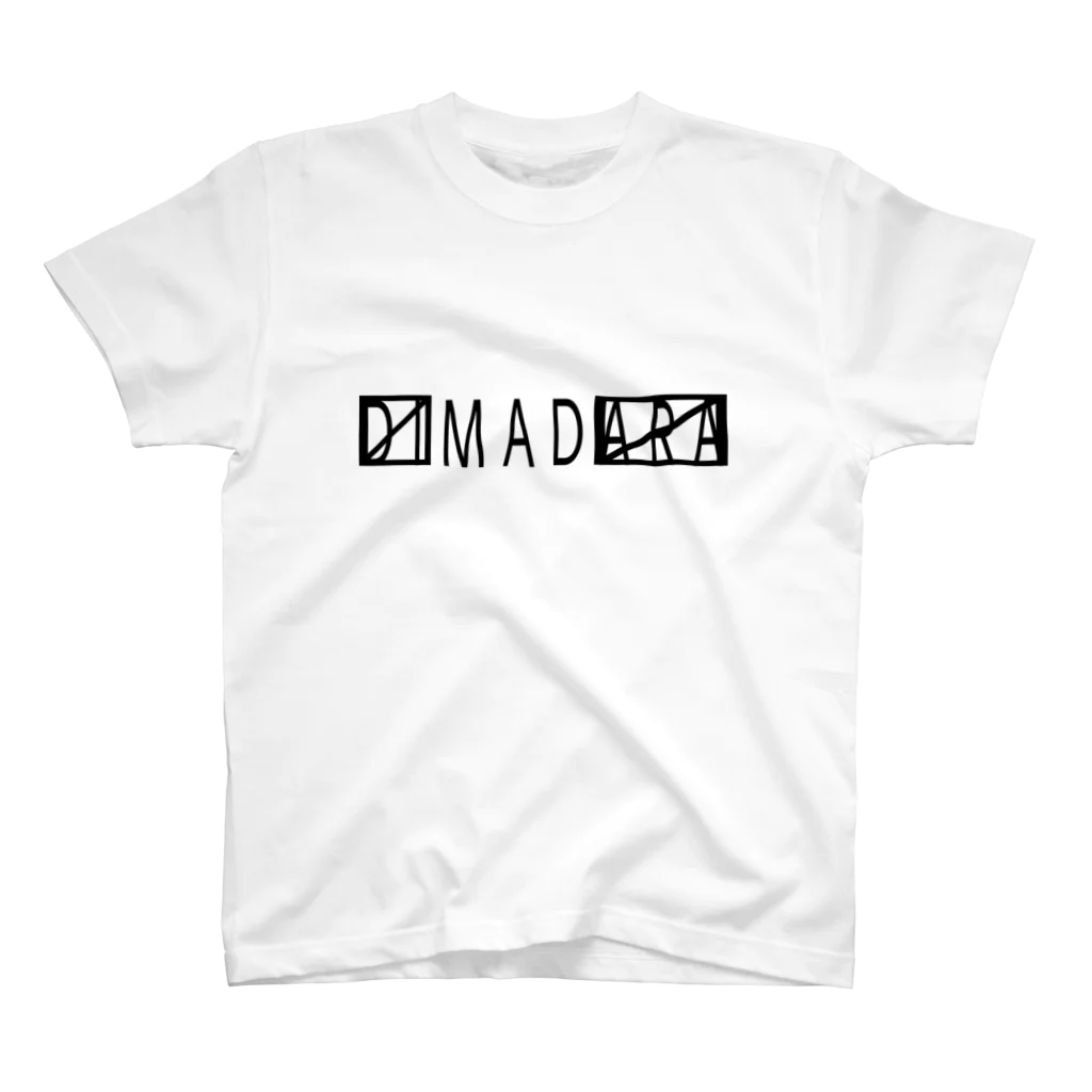 DIMADARA BY VULGAR CIRCUSの〼MAD〼 黒/DB_15 スタンダードTシャツ