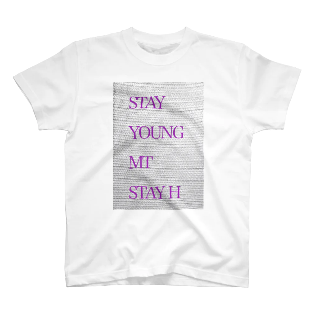 GREEN69のSTAY YOUNG MORE THAN STAY HOME スタンダードTシャツ