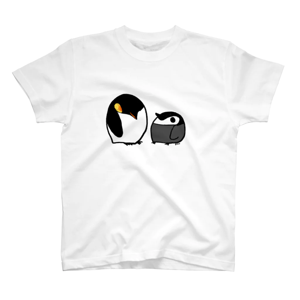 まゆみやのまんまるペンギン スタンダードTシャツ