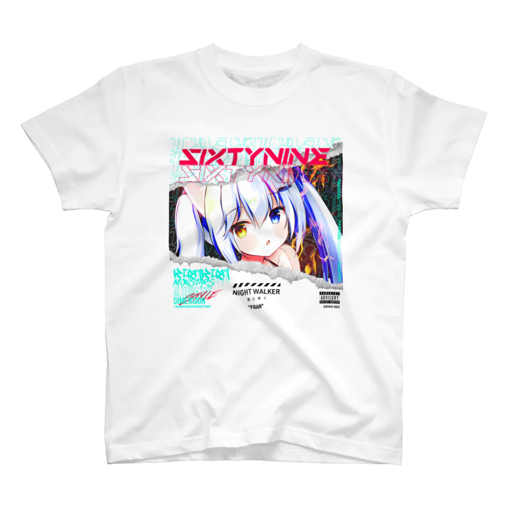 キラモンのフランちゃんのお店のfran_sq スタンダードTシャツ