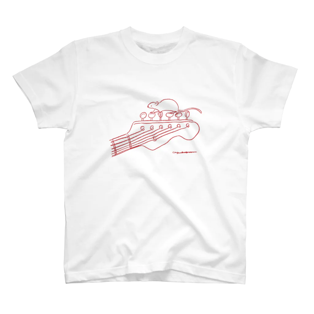 oyasmurのUtopia anone (red) スタンダードTシャツ