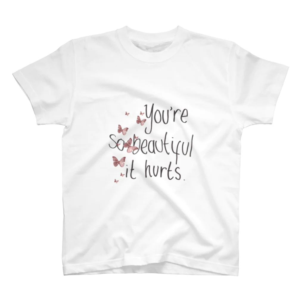 家で着るのを前提のyou’re so beautiful T スタンダードTシャツ