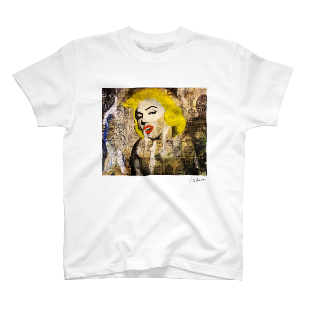 Atelier LifeのMarilyn Monroeと名も無き男達。 スタンダードTシャツ