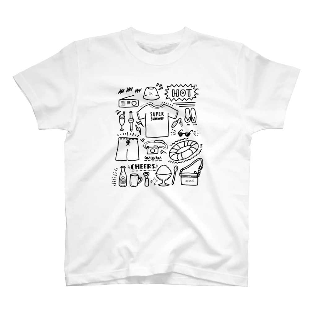 おすし＠コバヤシのオミセのSUPER SUMMER 02 Regular Fit T-Shirt