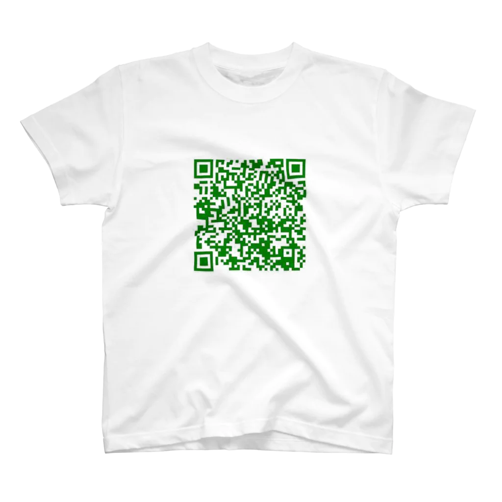 クロワッさん。はい。のピーマーマンQR スタンダードTシャツ