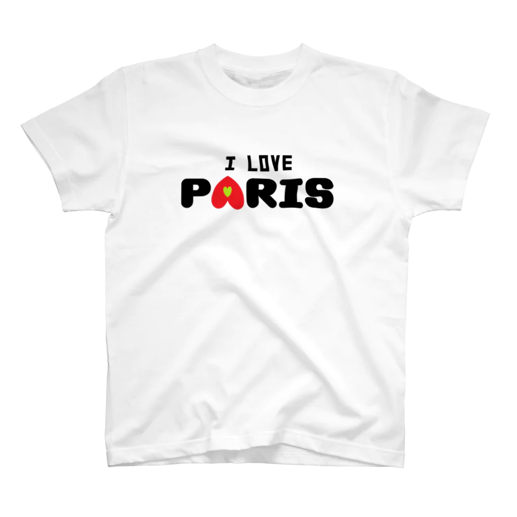 airabuwoのI Love Paris. スタンダードTシャツ