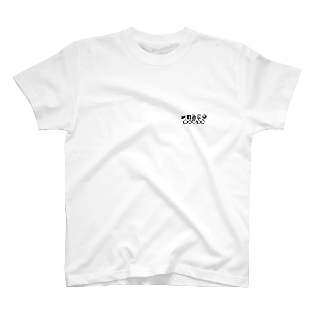 倶楽部㍉のSNS スタンダードTシャツ