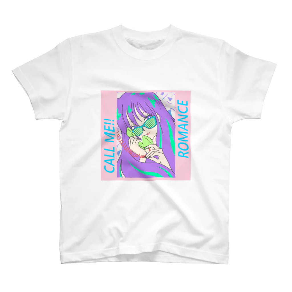 yakeeのcall me スタンダードTシャツ