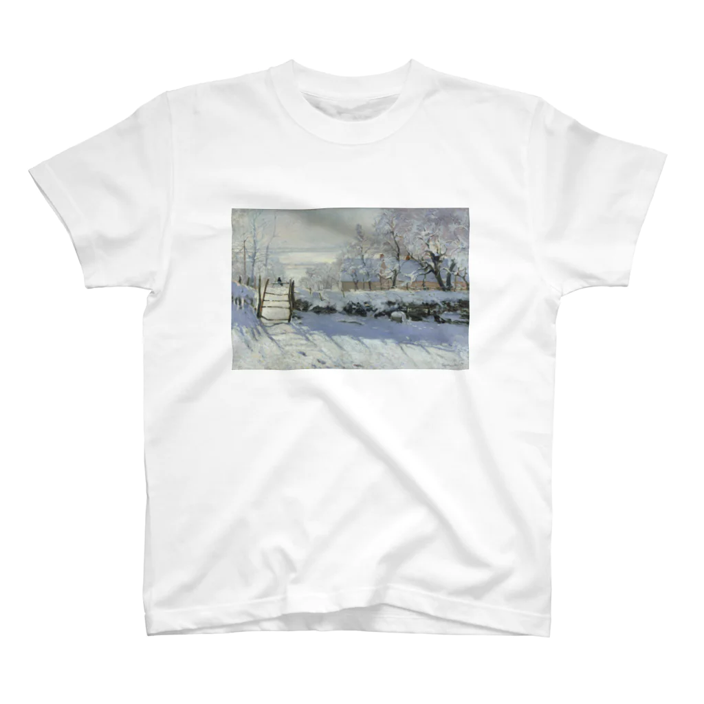 public domainのカササギ / クロード・モネ Regular Fit T-Shirt