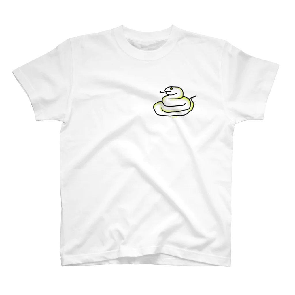 ニムニムのお部屋のしろへびさん スタンダードTシャツ