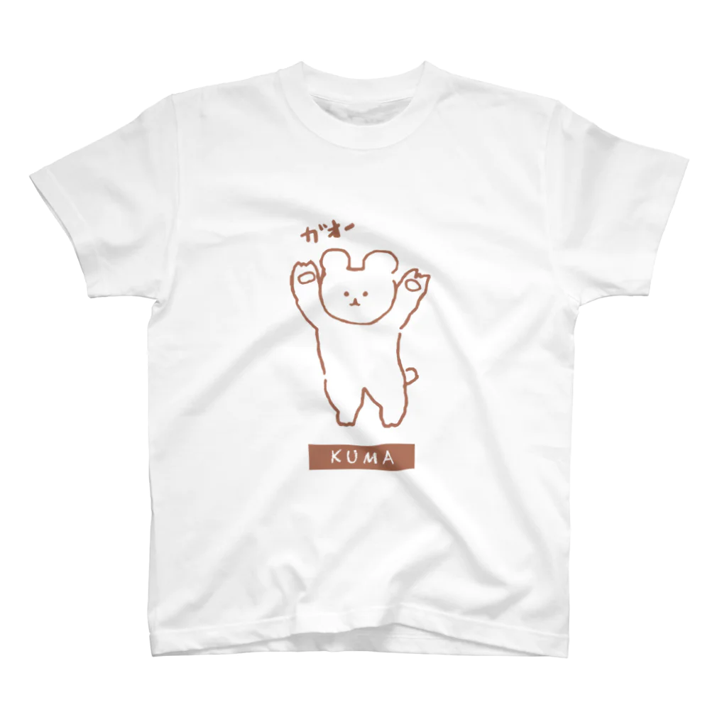 fujiok3のKUMA スタンダードTシャツ