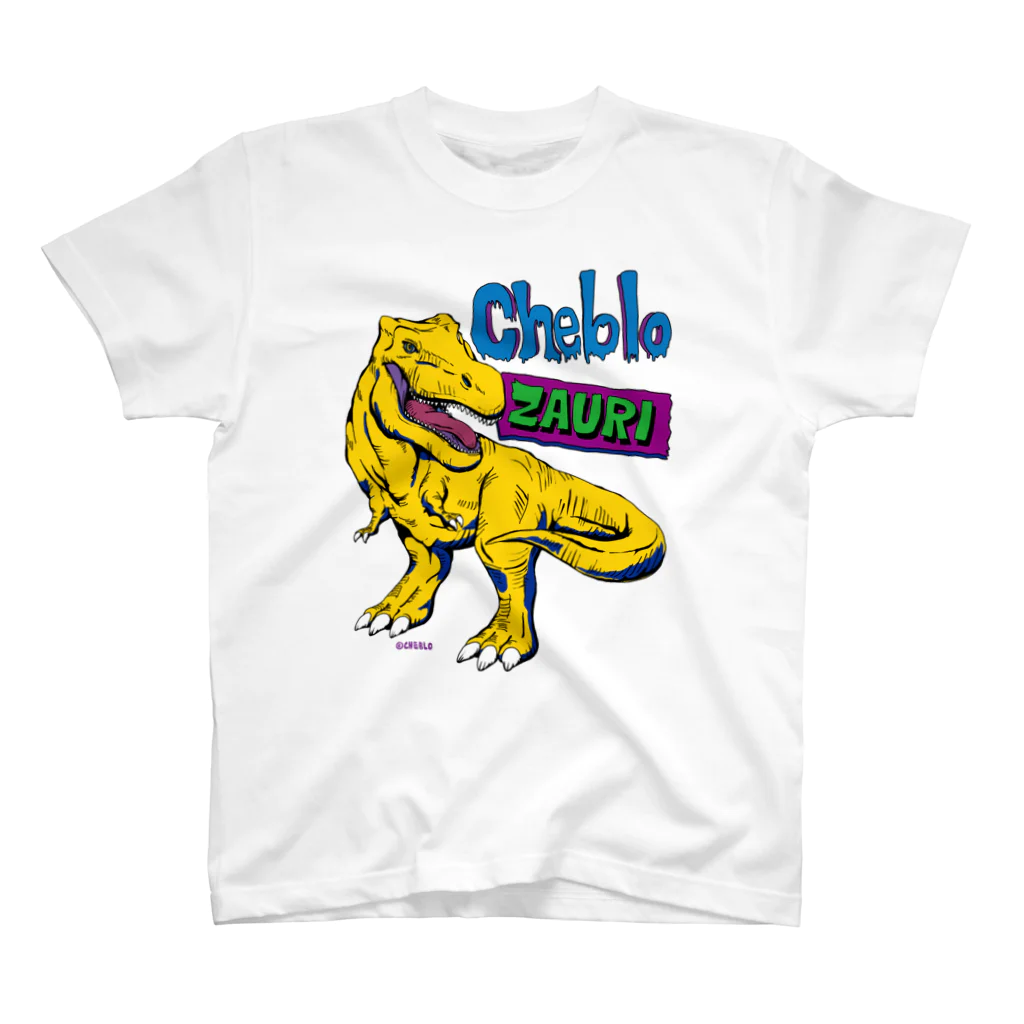 CHEBLOのZAURI △Yellow▼ スタンダードTシャツ