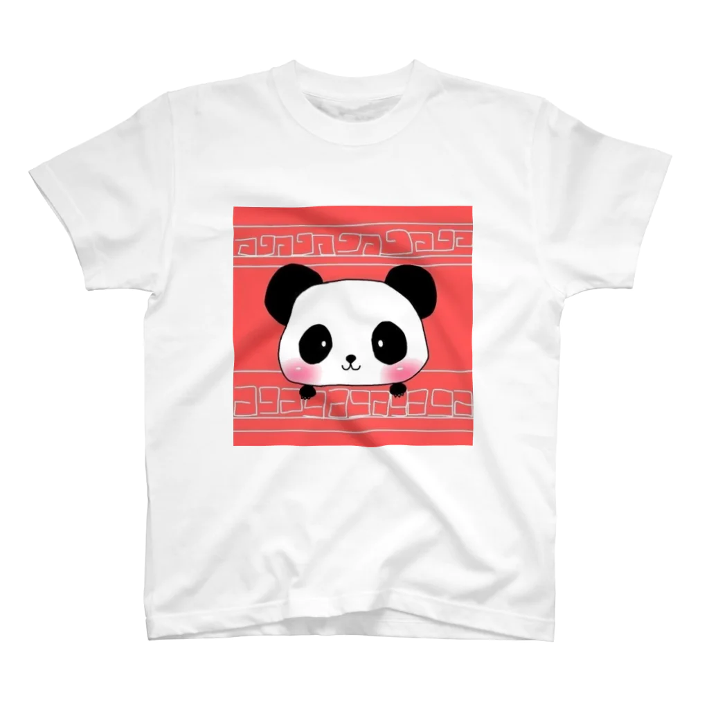 よこみー公式グッズの大熊猫 スタンダードTシャツ