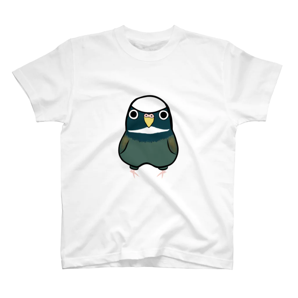 Minのメキシコシロガシラインコ スタンダードTシャツ