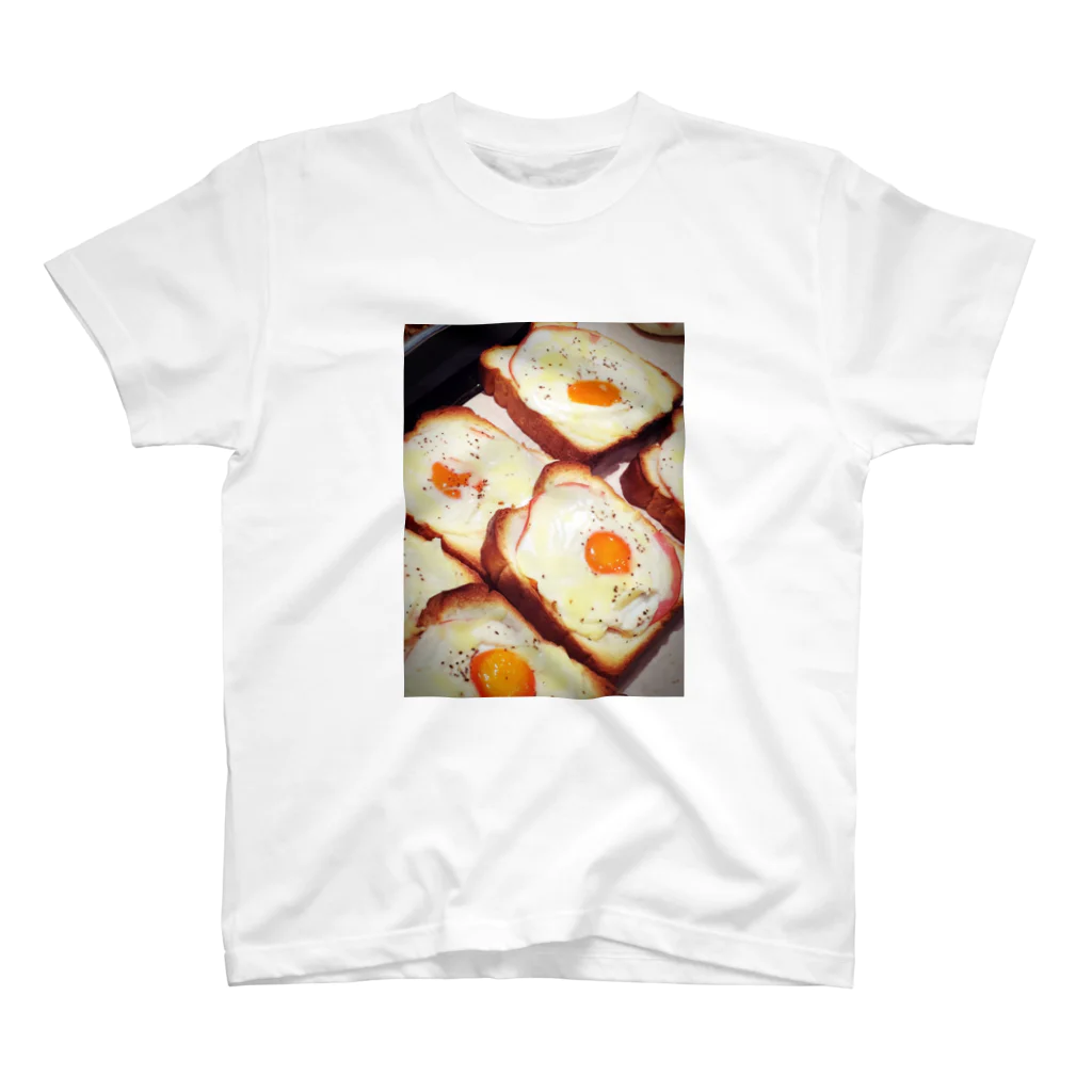 coronblanのハムエッグトースト スタンダードTシャツ
