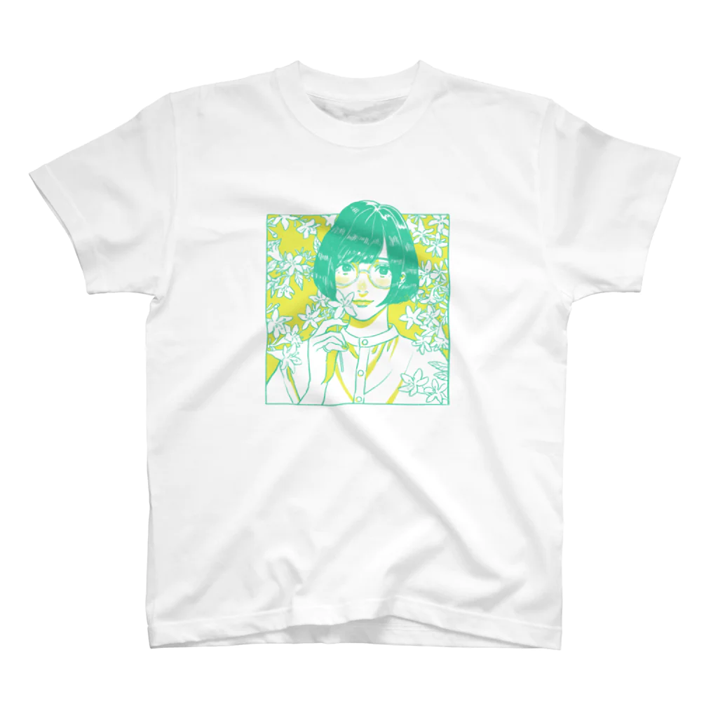 HAGU HOSHINO COLLABORATION STOREの【若】HAGU HOSHINO T-shirt スタンダードTシャツ