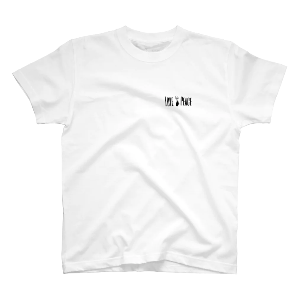 NOA__SHOPのLove & peace  Regular Fit T-Shirt