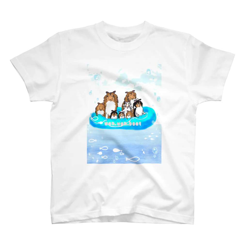 malasmamaのwan.wan.boat スタンダードTシャツ