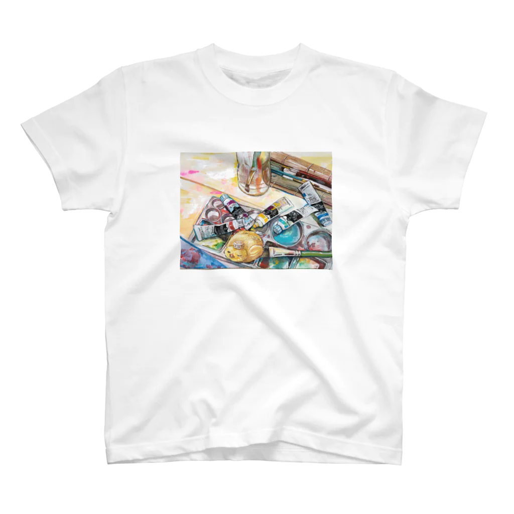 桑山カコの画材 スタンダードTシャツ