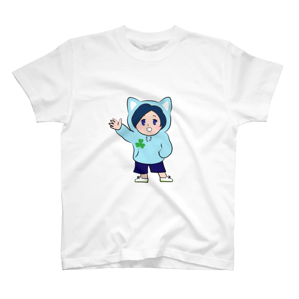 いろんないきものの少年 Regular Fit T-Shirt