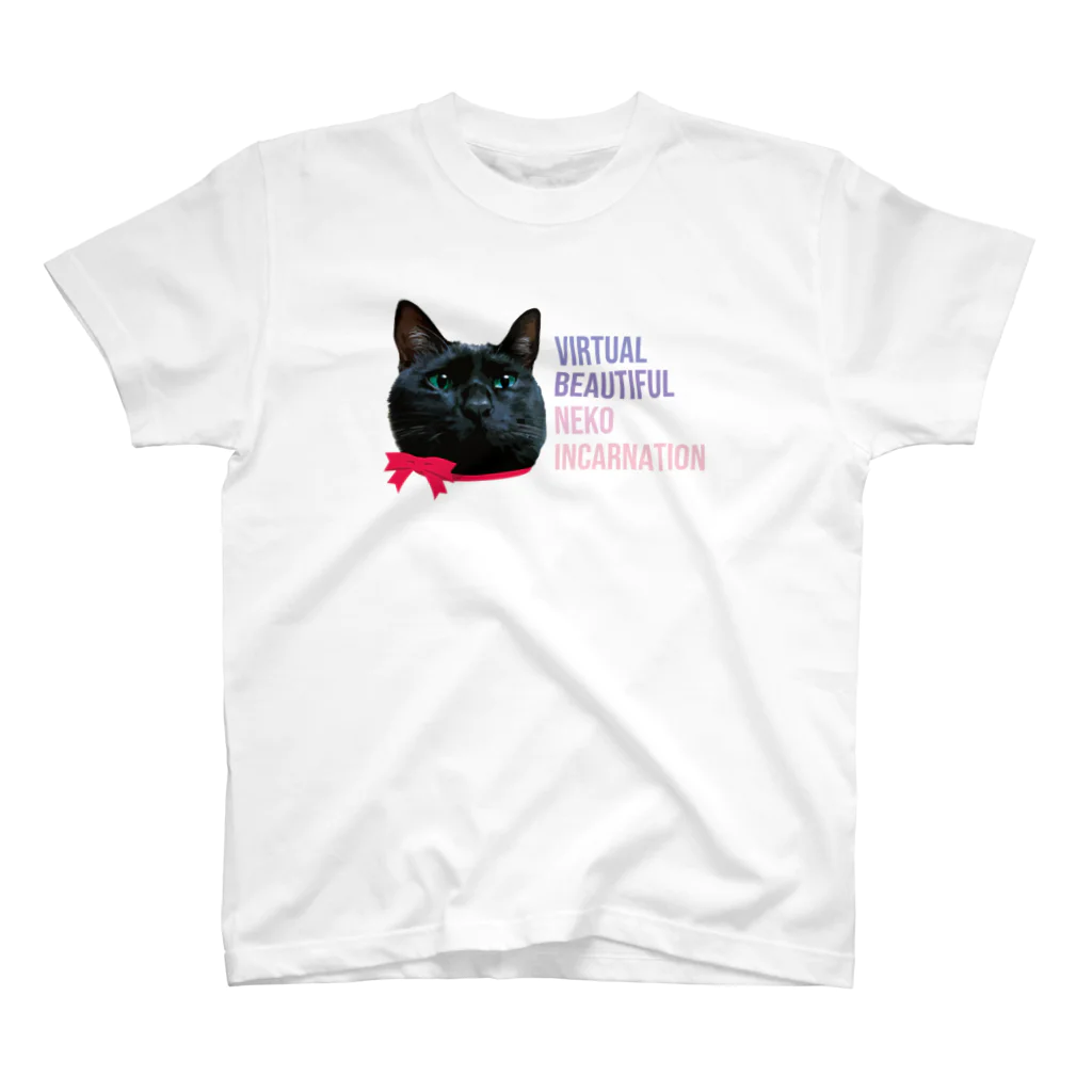 Flutterのバ美猫受肉 スタンダードTシャツ