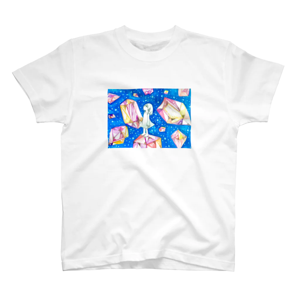 WORLD OF GIRLSの結晶世界Tシャツ スタンダードTシャツ